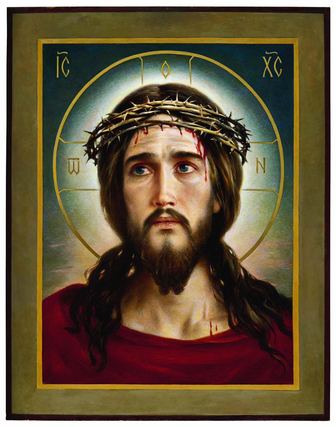 Icon of the Saviour in the Crown of  Thorns