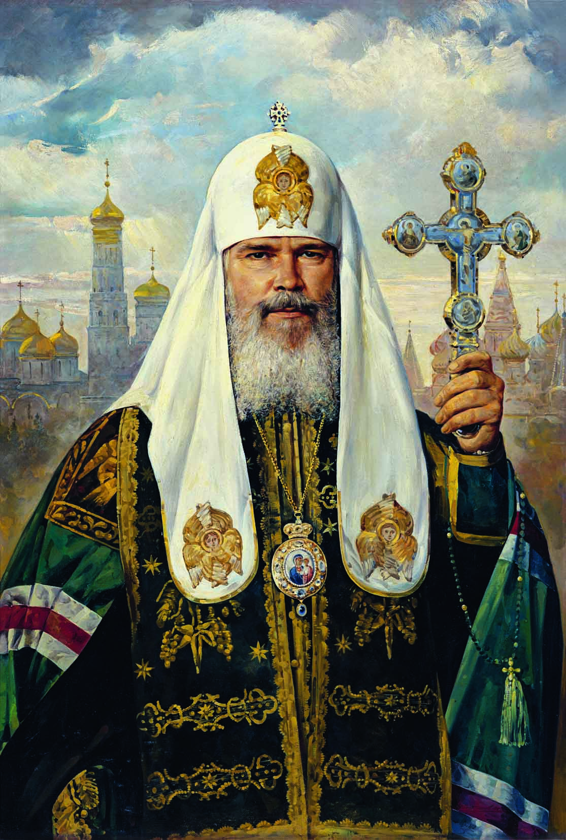 Alexis II, the Patriarch of  Moscow and All of  Russia